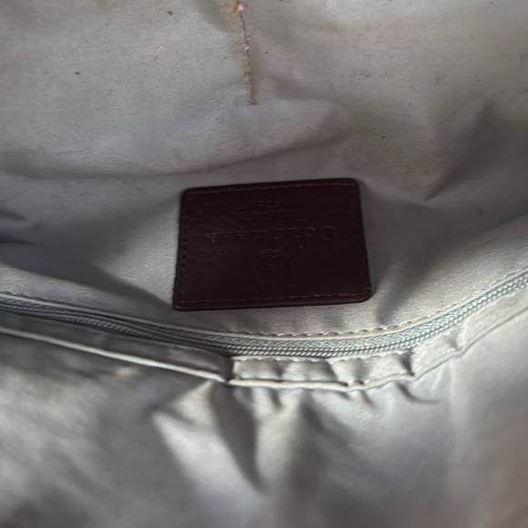 Good condition Cole Haan chocolate brown baguette back with matching wallet - Picture 3 of 5